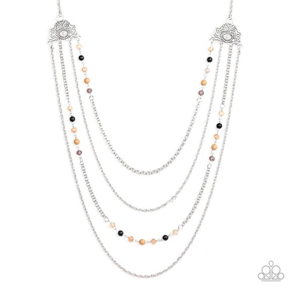 paparazzi Jewelry - Pharaoh Finesse Multi Necklace